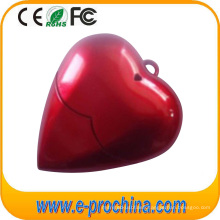 Red Heart Shape Plastic USB Flash Drive for Laptop (EP280)